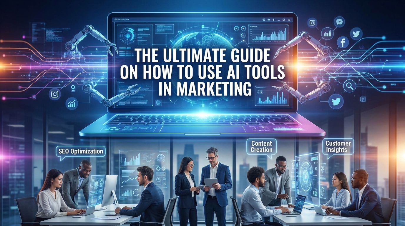 The Ultimate Guide on How to Use AI Tools in Marketing
