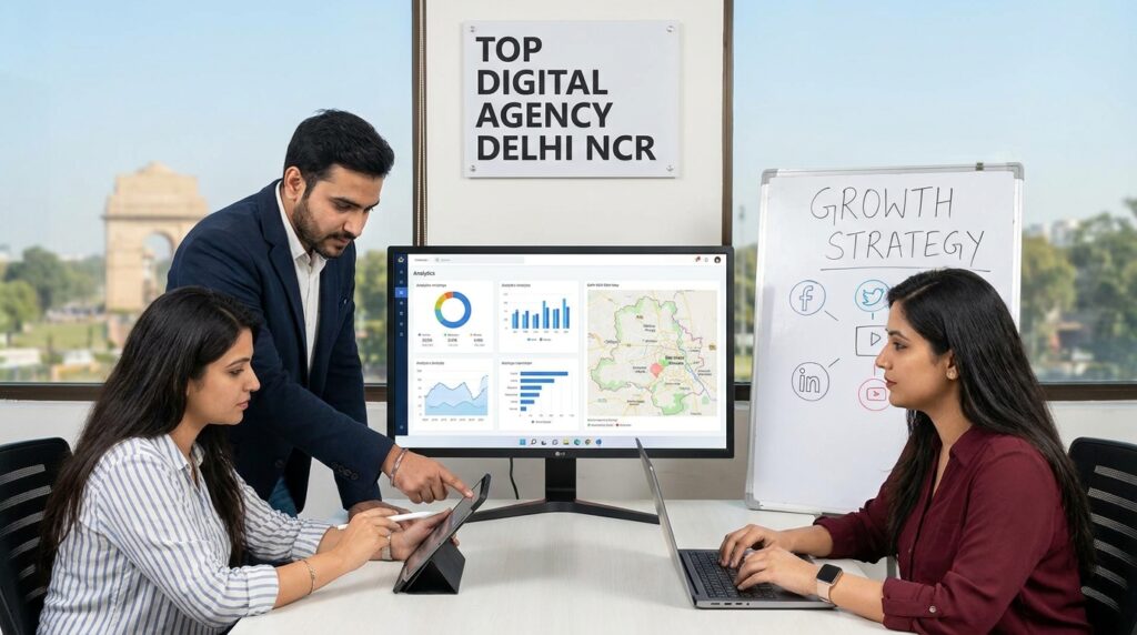 Why You Need the Best Digital Marketing agency in Delhi NCR