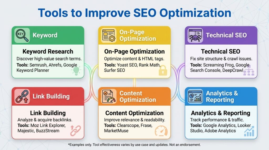 Tools to Improve SEO Optimization