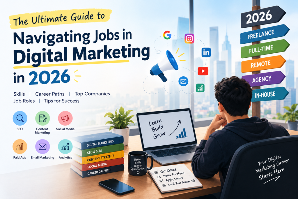 The Ultimate Guide to Navigating Jobs in Digital Marketing in 2026 The Ultimate Guide to Navigating Jobs in Digital Marketing in 2026