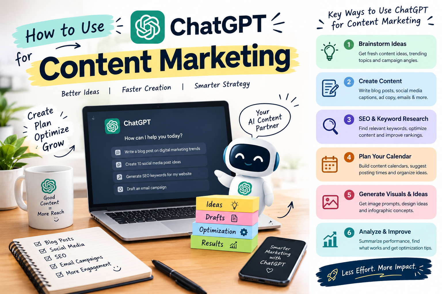 How to use chatgpt for content marketing